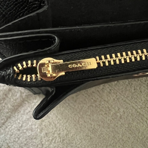 Coach Klare Crossbody Bag In Signature Canvas Gold/Walnut/Black - Picture 7 of 13